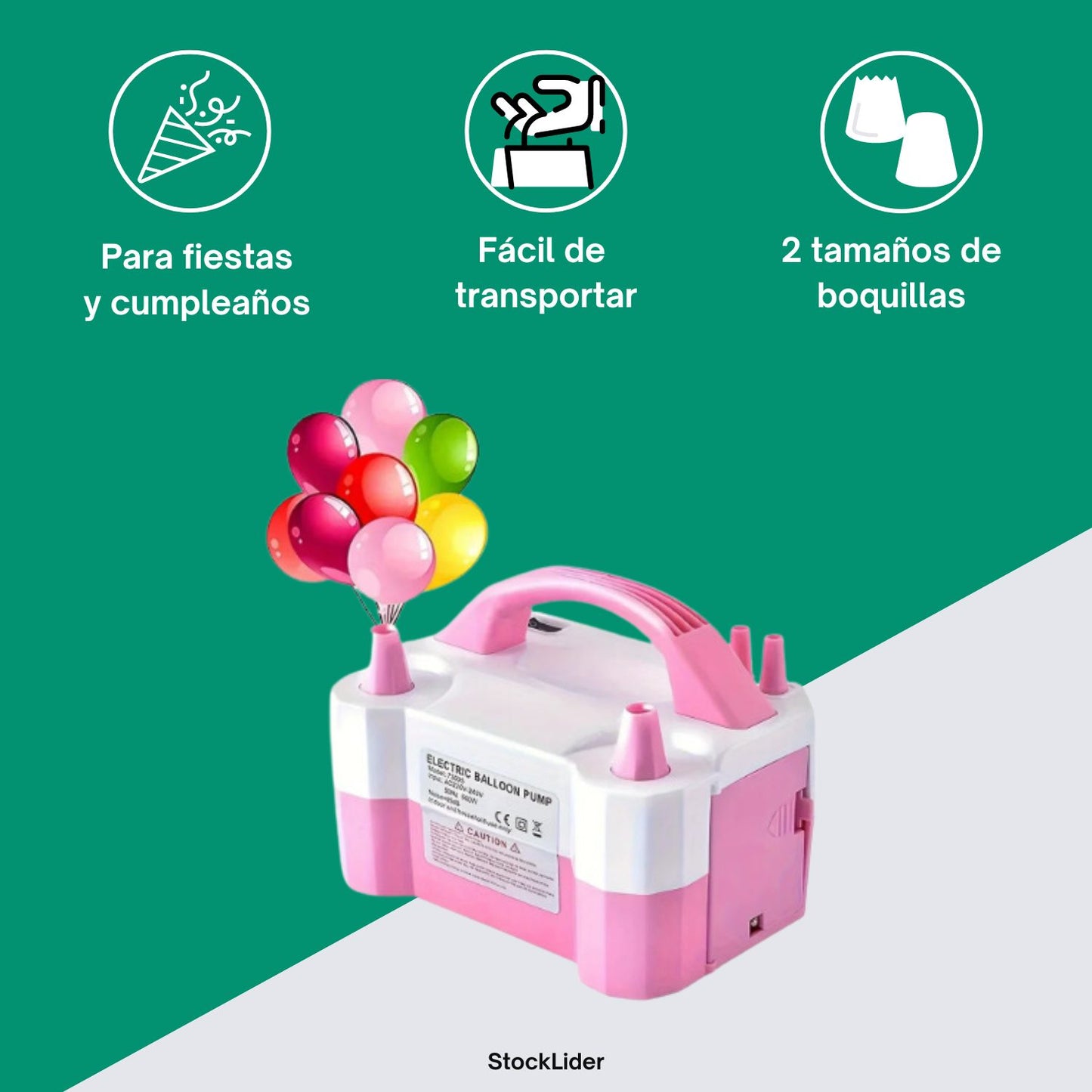 Inflador de Globos