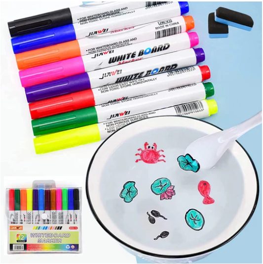 Rotuladores de agua 12 colores - Descubre la Magia del Dibujo Creativo