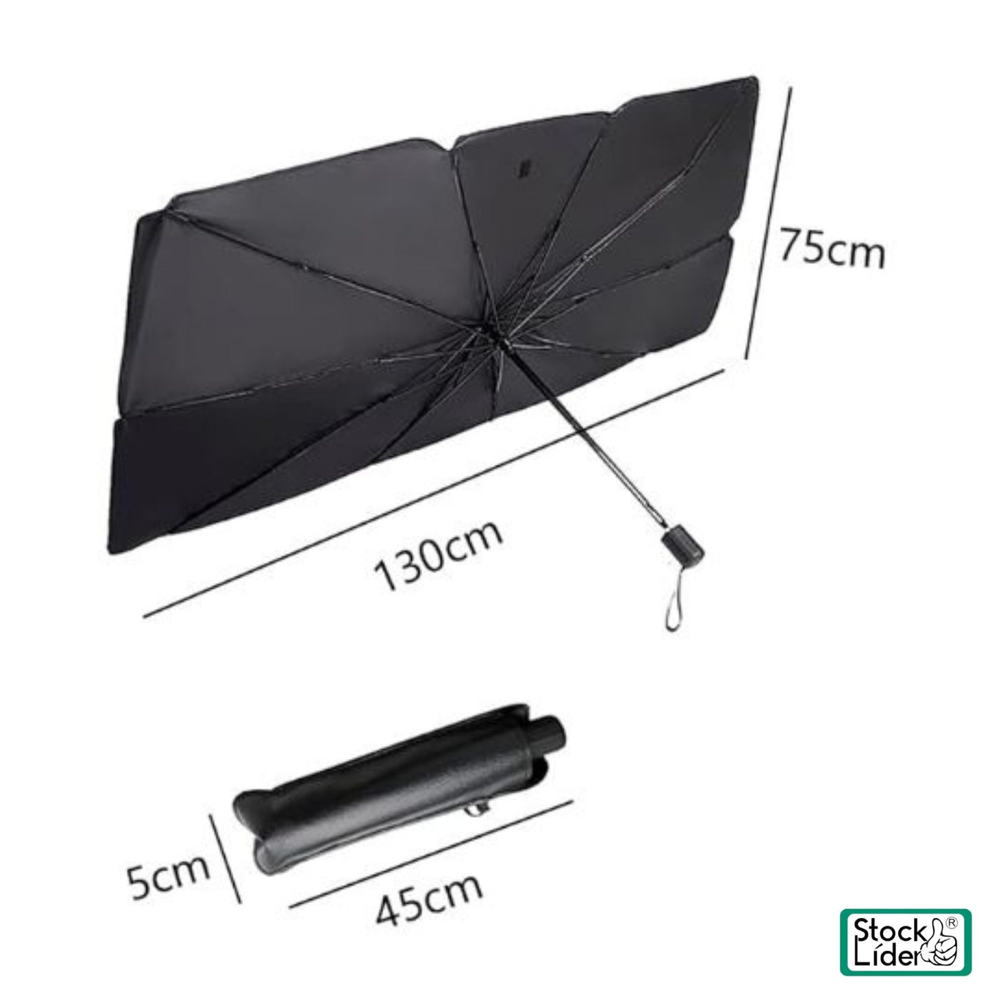 Parasol Coche Plegable