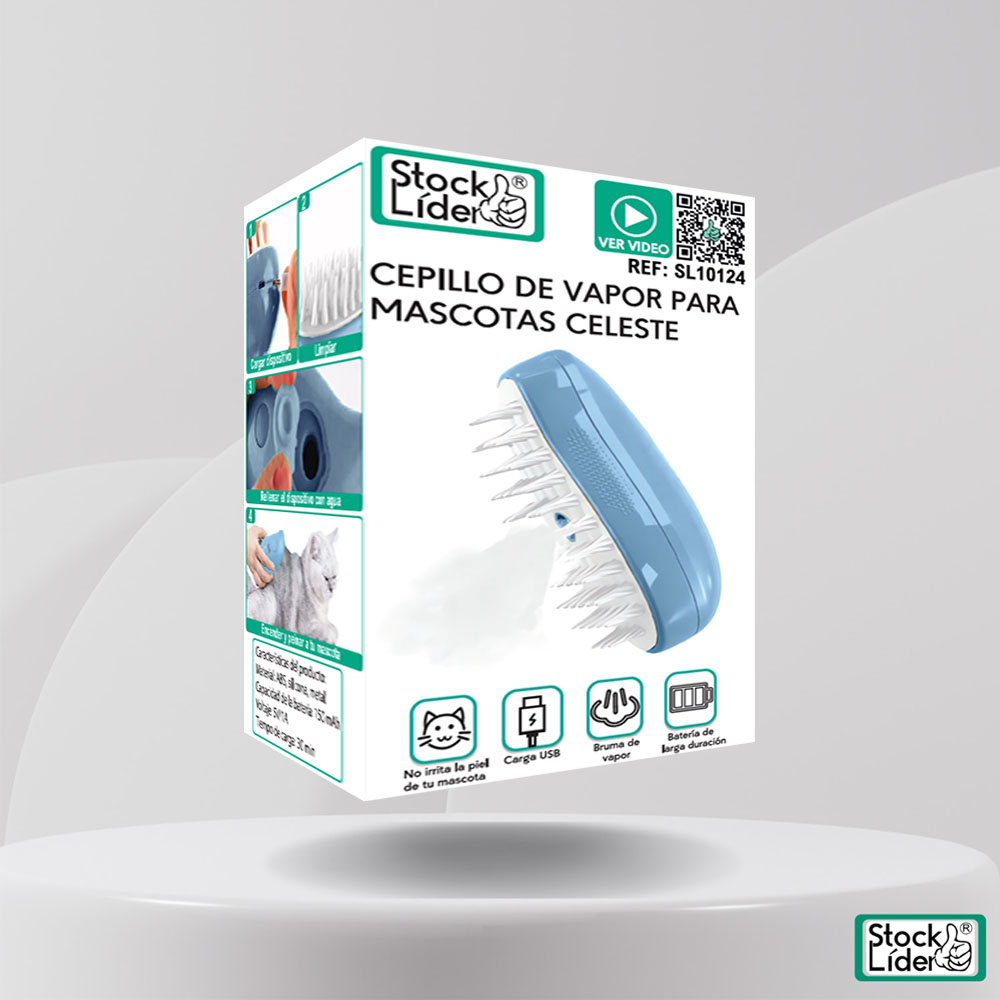 Cepillo de Vapor para Gatos