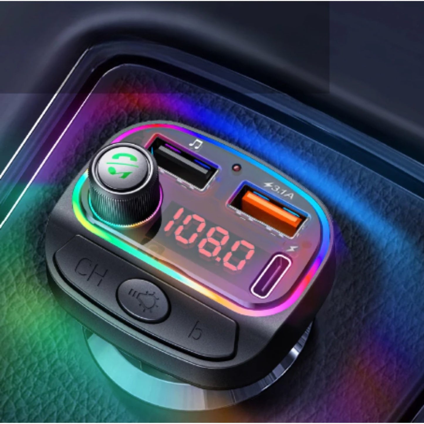 transmisor fm bluetooth