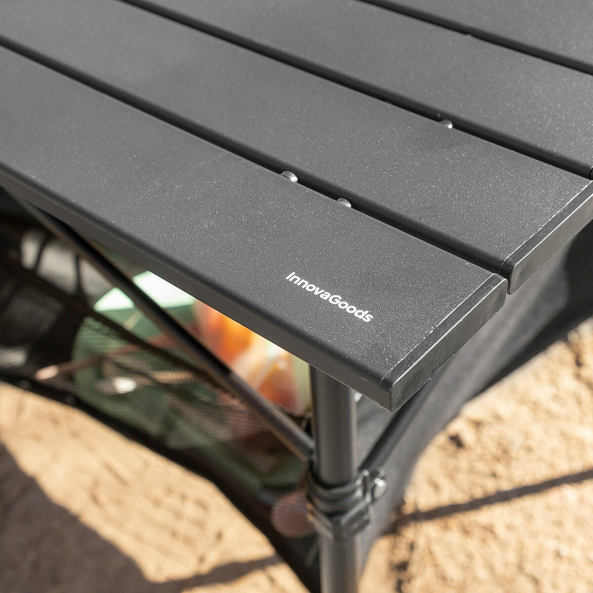 mesa de camping plegable