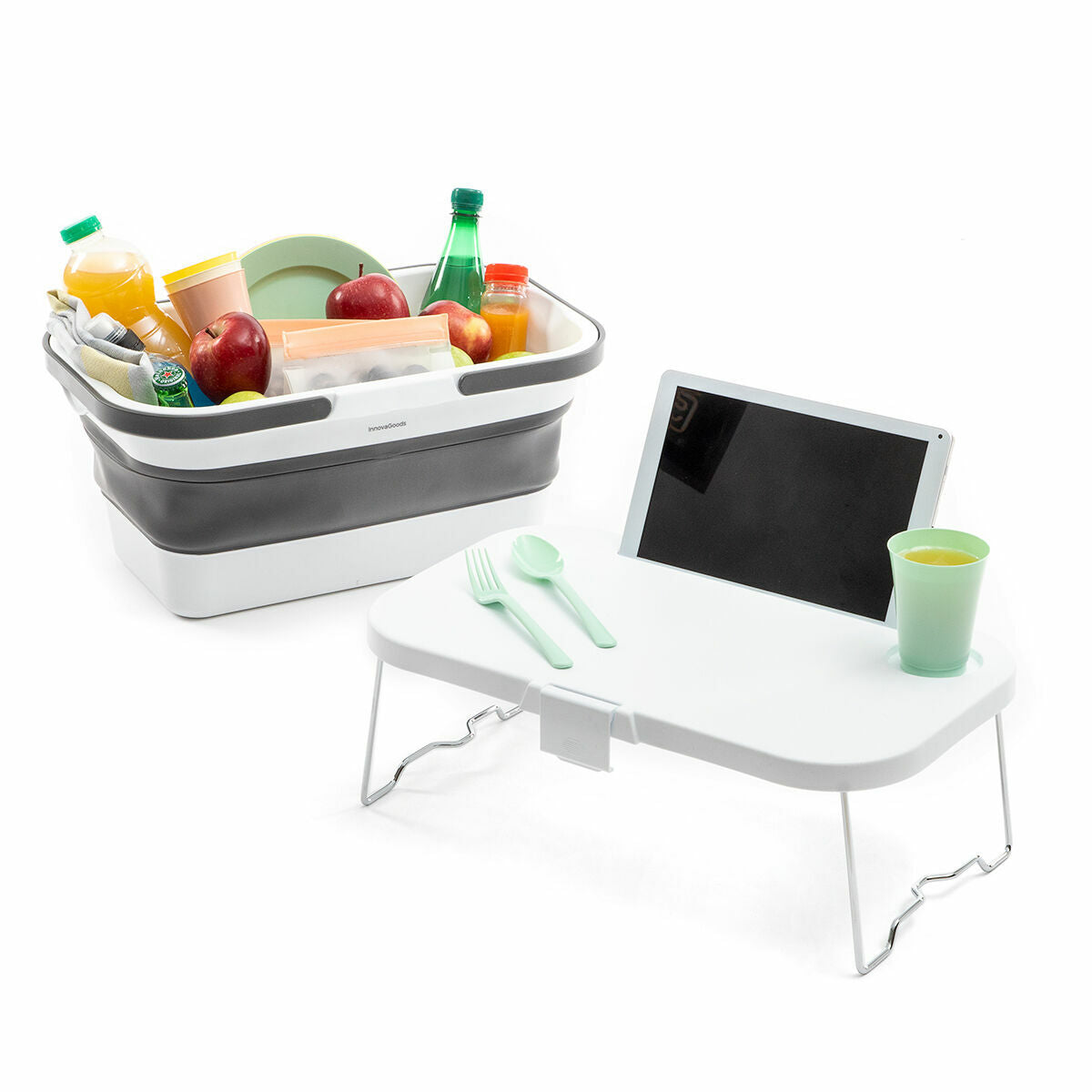 cesta de picnic plegable
