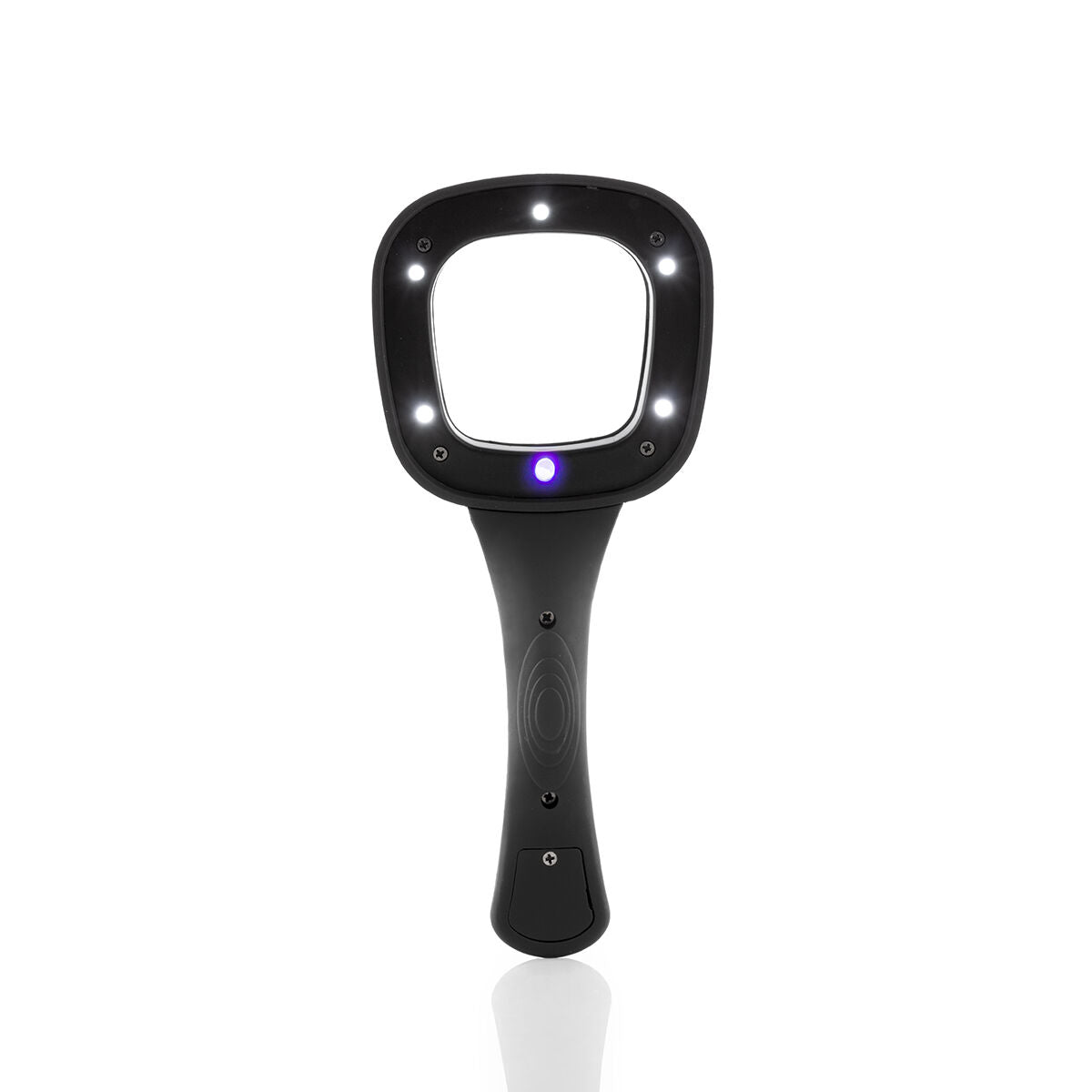 lupa con luz led