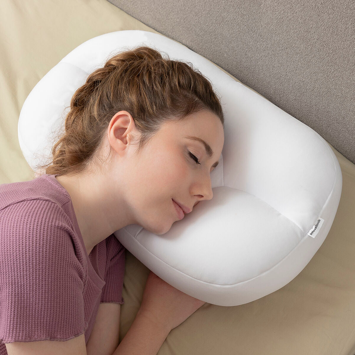 almohada antiarrugas