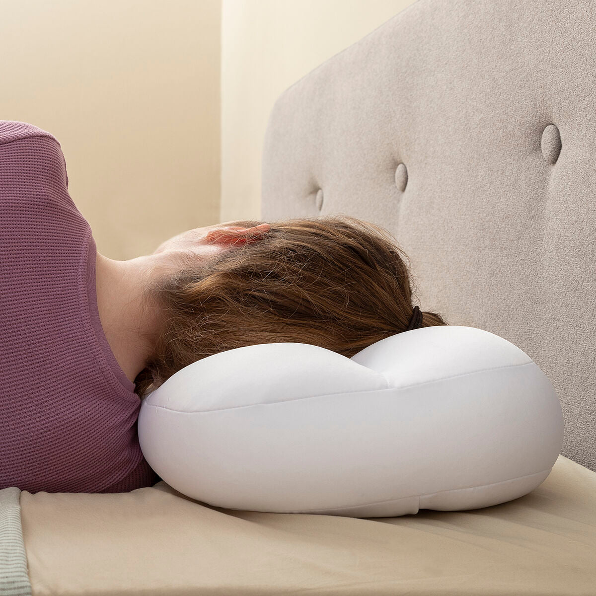 almohada antiarrugas