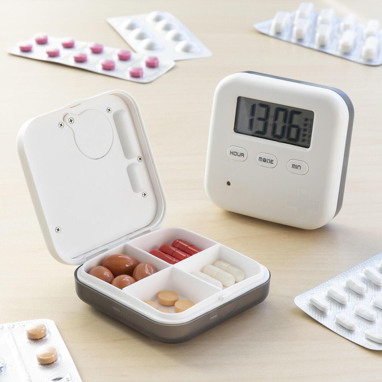 pastillero electronico para enfermos de alzheimer