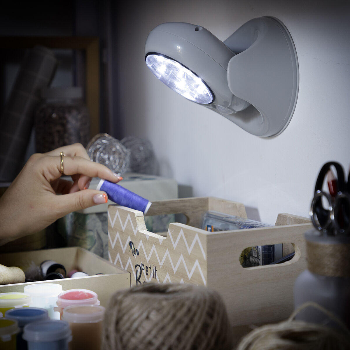 luz con sensor de movimiento