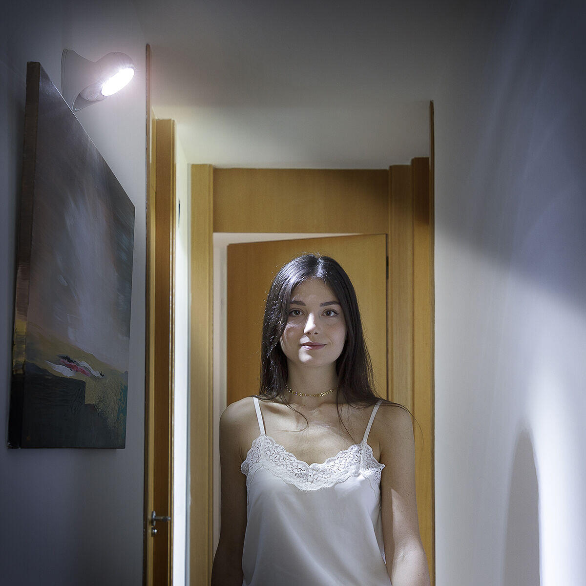 luz con sensor de movimiento