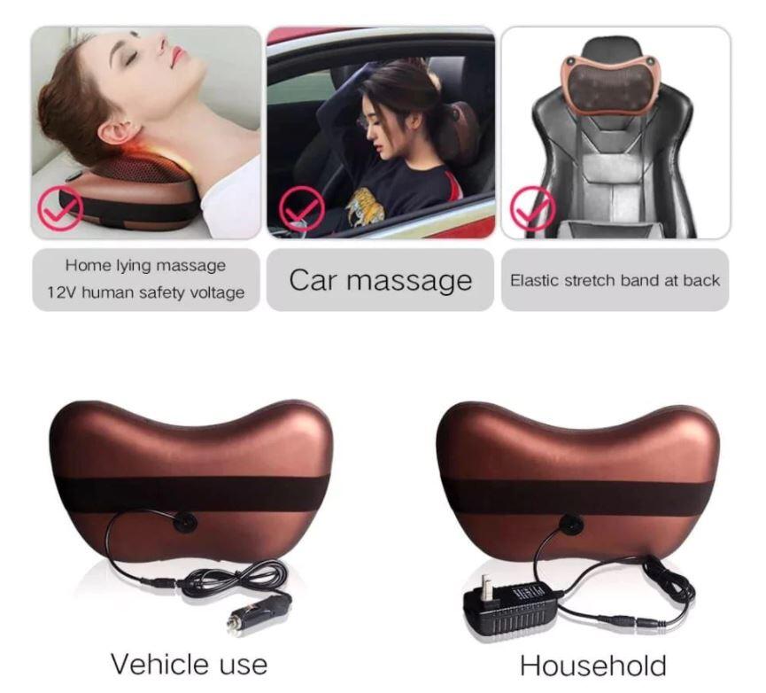 almohada masajeadora