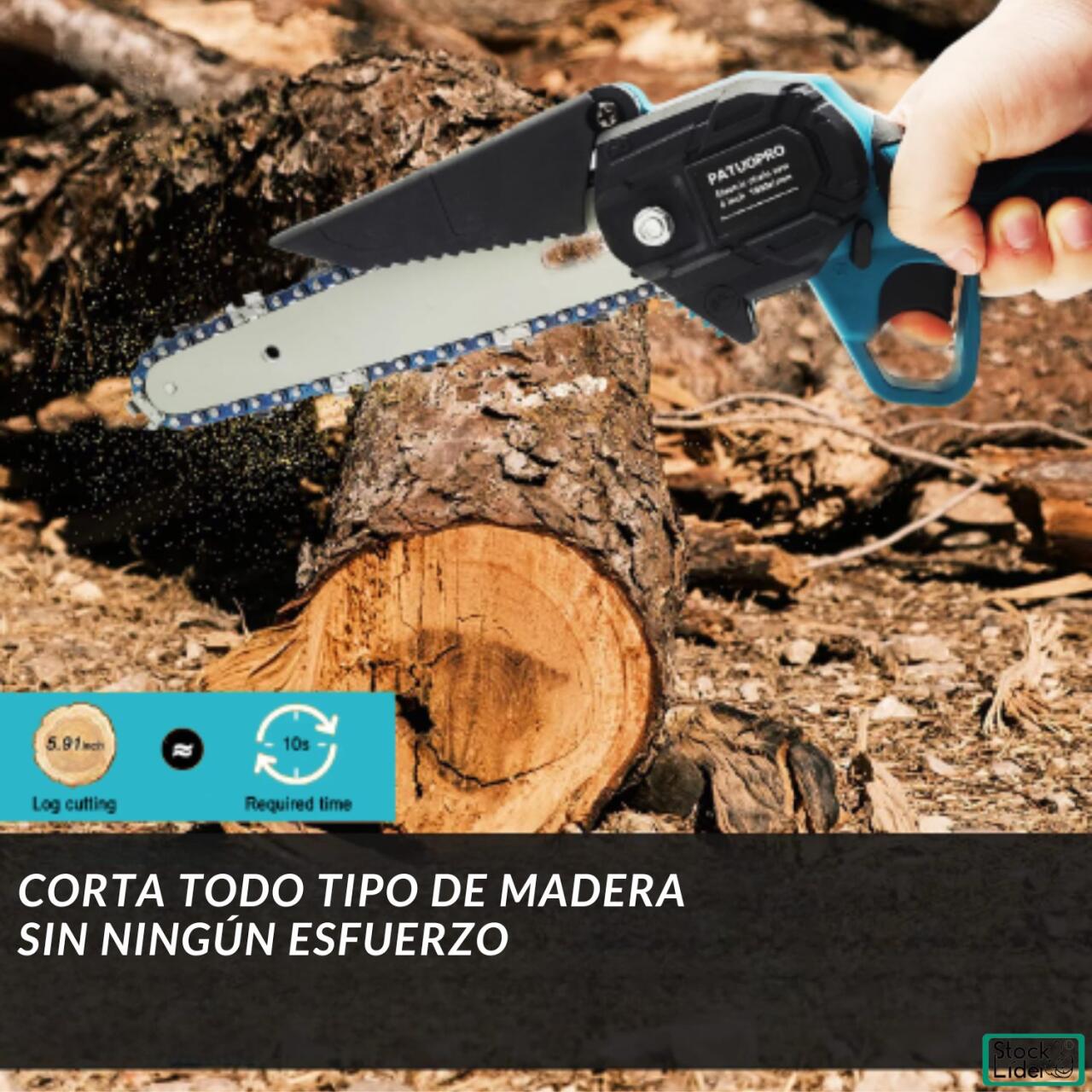 mini motosierra bateria