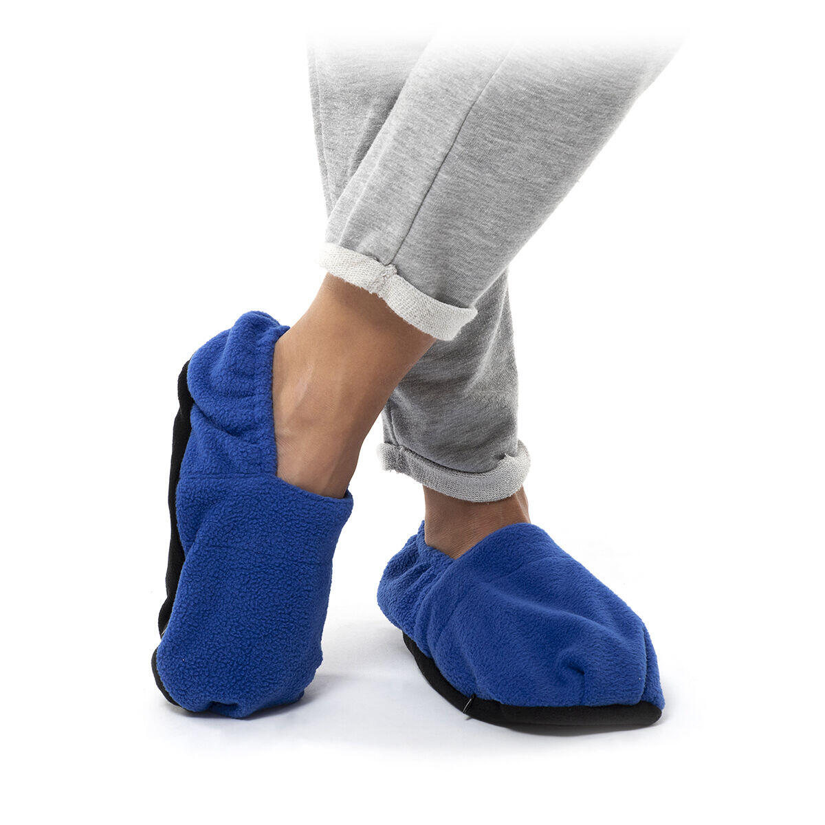 zapatillas de casa para calentar en microondas