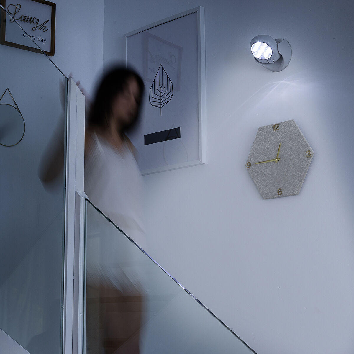 luz con sensor de movimiento
