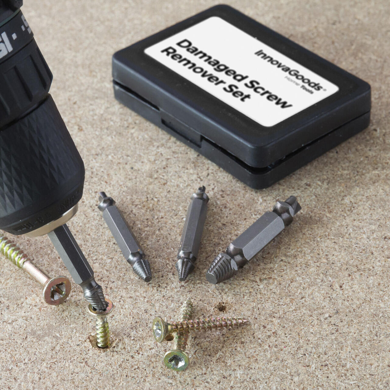 extractor de tornillos dañados