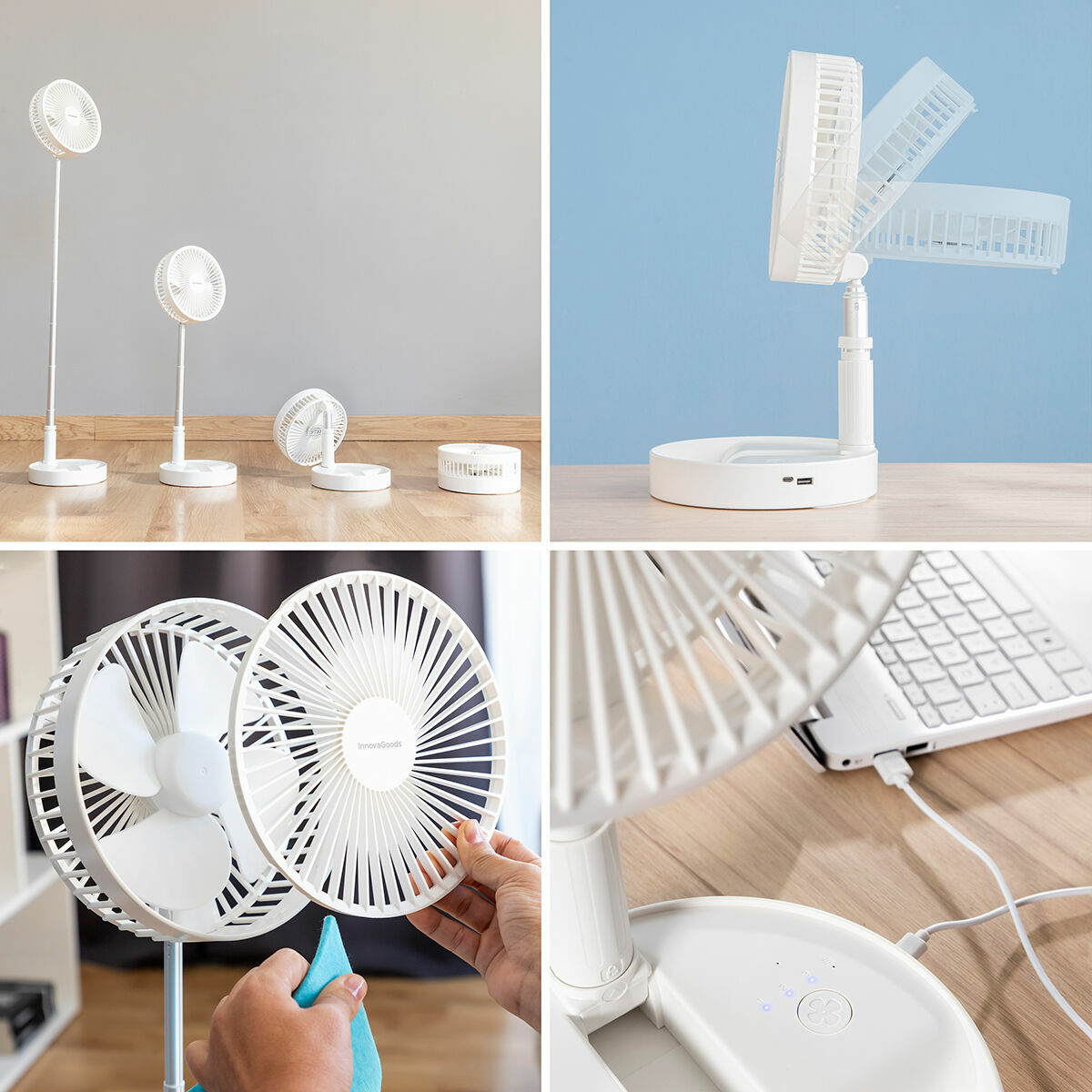 ventilador recargable