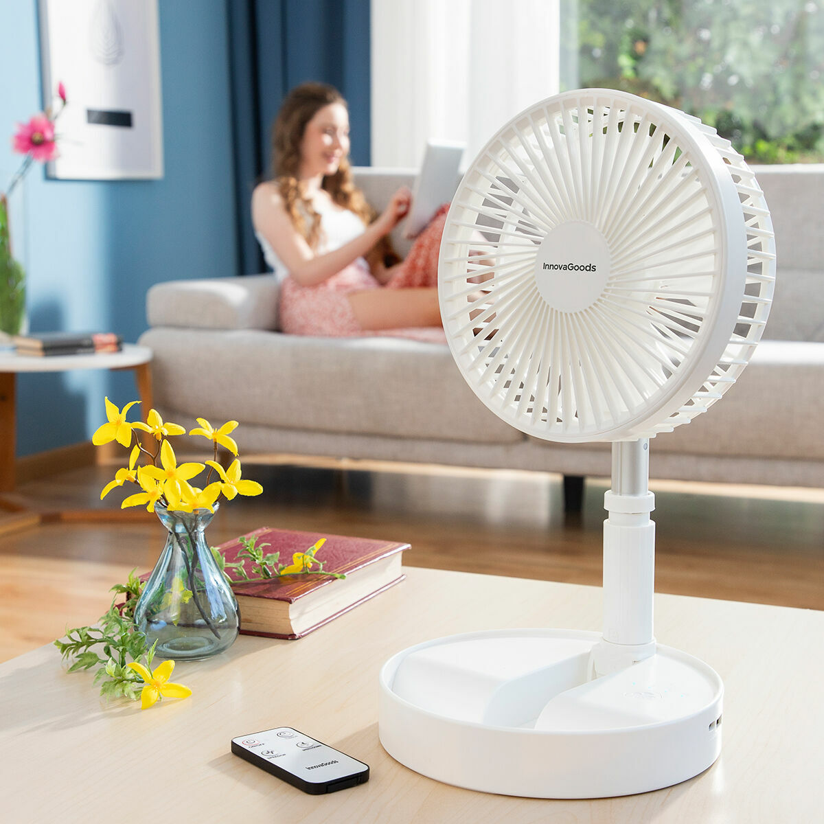 ventilador recargable
