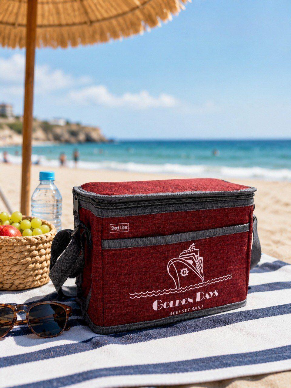 Nevera portátil isotérmica 6L para playa, picnic y excursiones