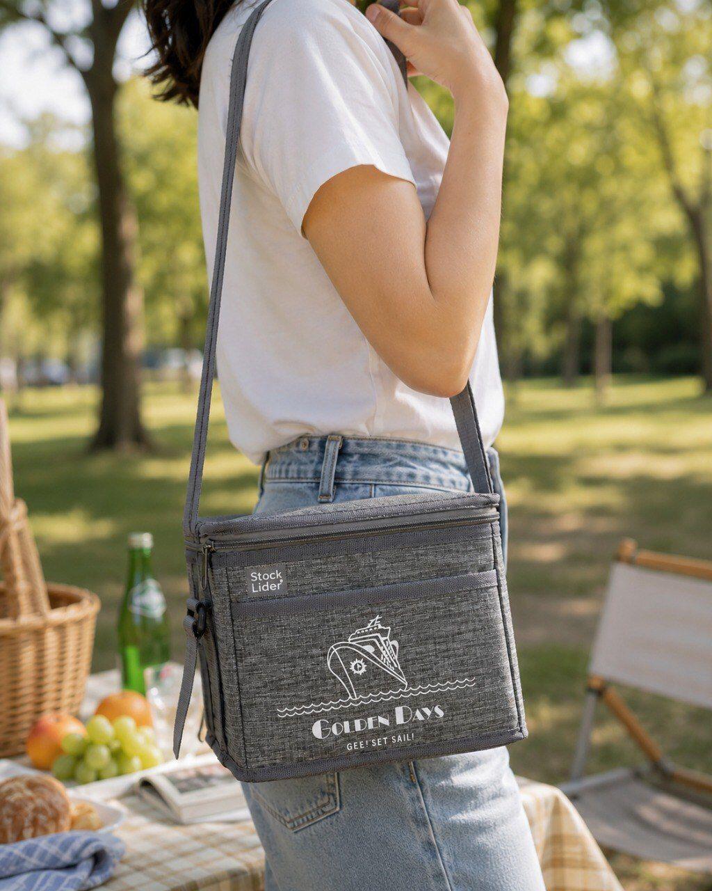 Nevera portátil isotérmica 6L para playa, picnic y excursiones