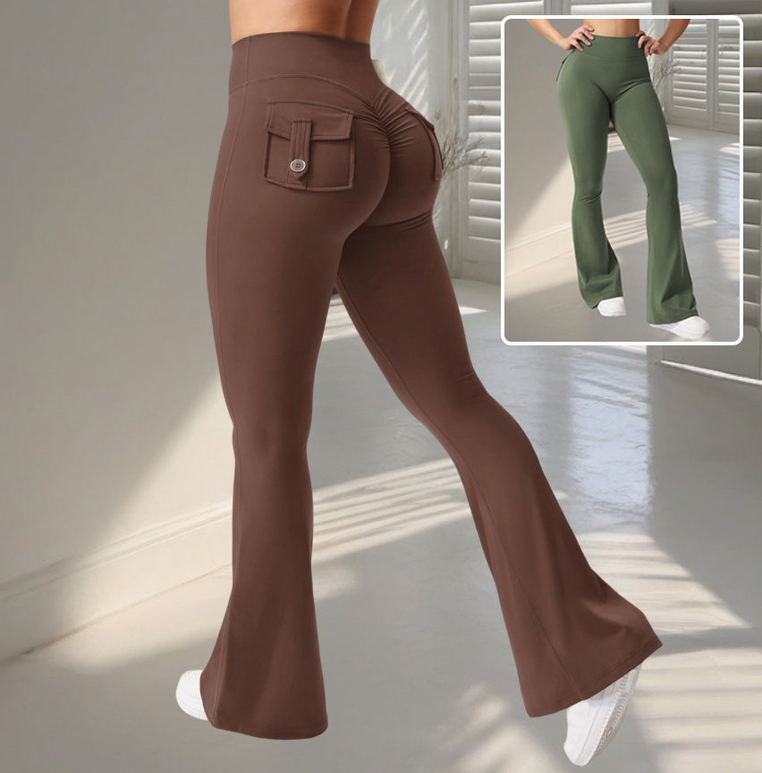 Pantalones Acampanados Yoga y Fitness