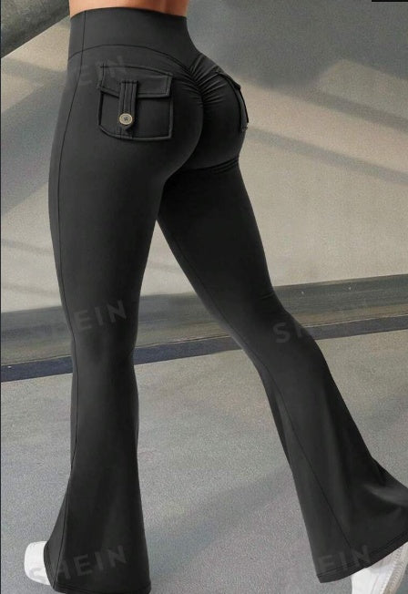 Pantalones Acampanados Yoga y Fitness