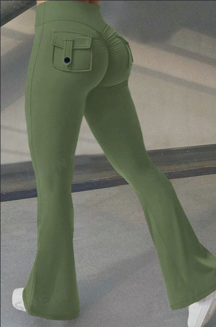 Pantalones Acampanados Yoga y Fitness
