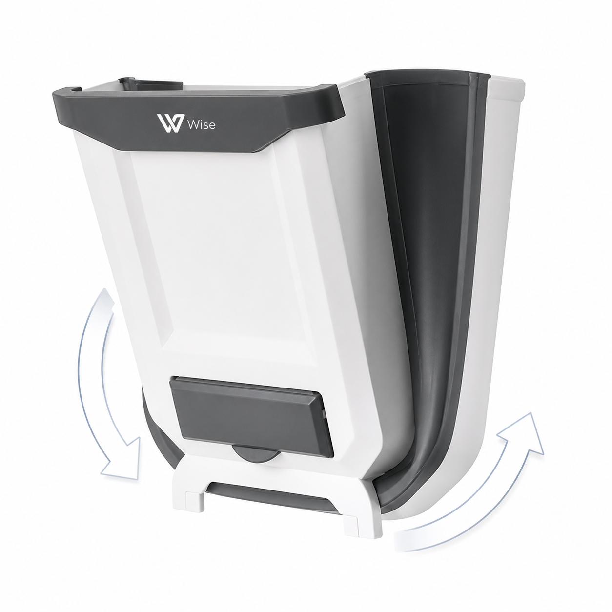 Cubo de basura plegable colgante para cocina