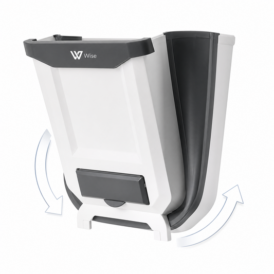 Cubo de basura plegable colgante para cocina