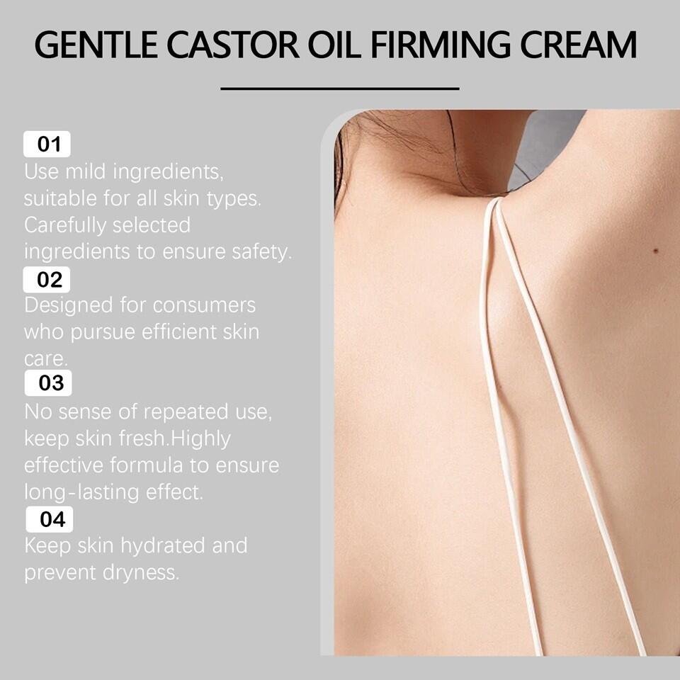 Crema Reafirmante Facial con Aceite de Ricino