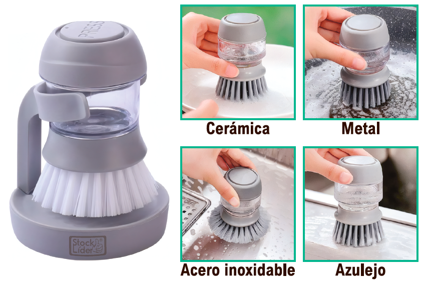 CEPILLO CON DISPENSADOR