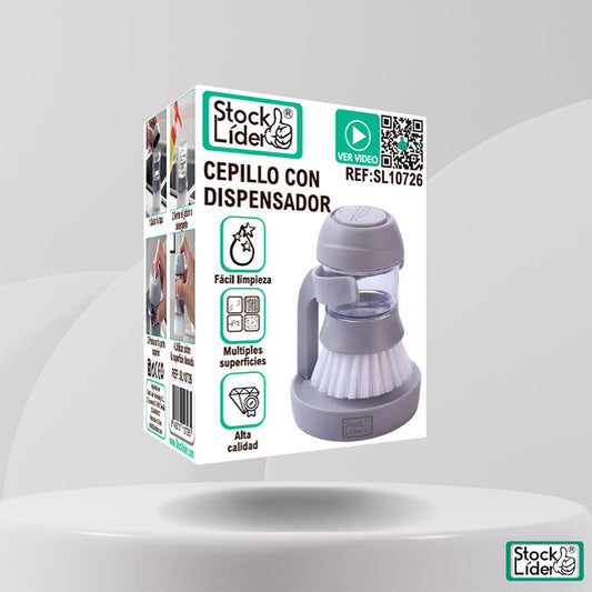 CEPILLO CON DISPENSADOR