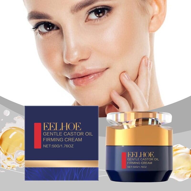 Crema Reafirmante Facial con Aceite de Ricino